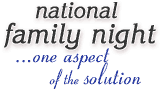 Dr. Alvin Rosenfeld's Family Night a Month / National Family Night